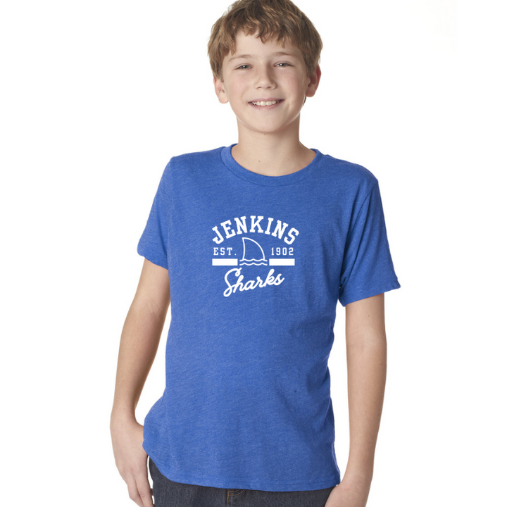 Jenkins Elementary - Next Level Apparel Youth Triblend Crew (N6310)