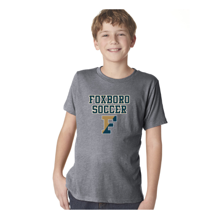 Foxboro Youth Soccer - YOUTH Next Level Apparel Triblend Crew (N6310)