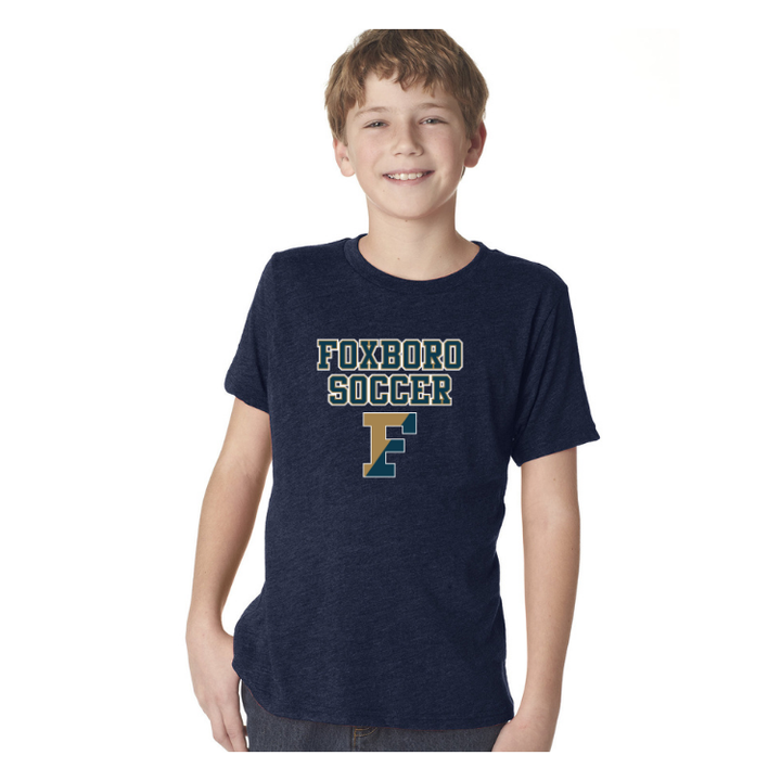 Foxboro Youth Soccer - YOUTH Next Level Apparel Triblend Crew (N6310)