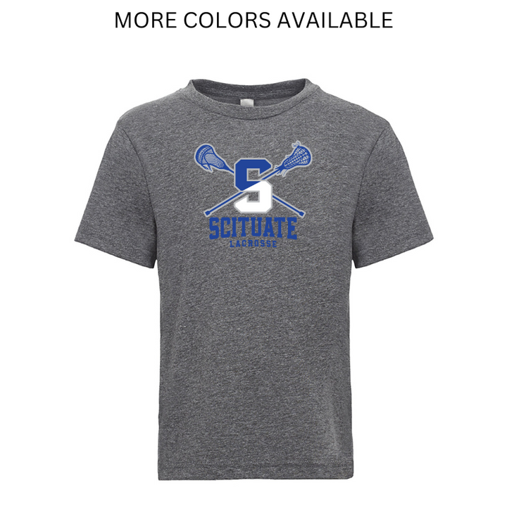 Scituate Lacrosse - Next Level Apparel Youth Triblend Crew (N6310)