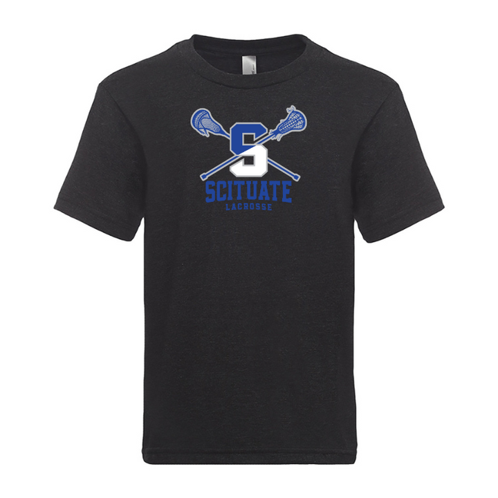 Scituate Lacrosse - Next Level Apparel Youth Triblend Crew (N6310)