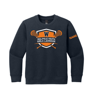 Camiseta de lacrosse Walpole para niñas - Sudadera de polar VIT™ para jóvenes (DT6104Y)