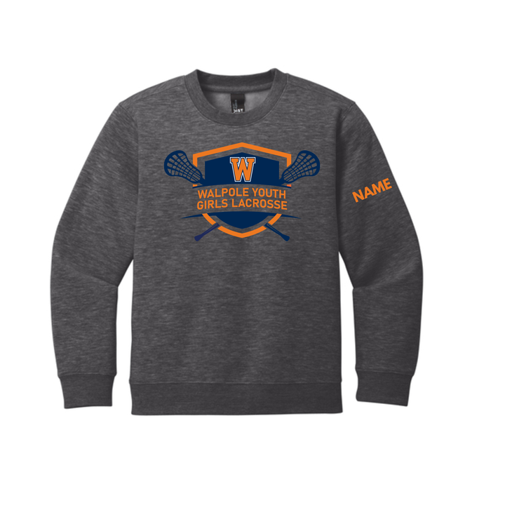 Camiseta de lacrosse Walpole para niñas - Sudadera de polar VIT™ para jóvenes (DT6104Y)