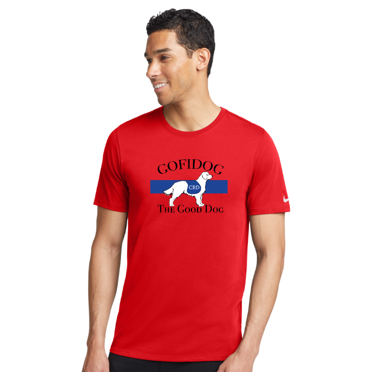 GOFI - Camiseta Nike Dri FIT de algodón/poliéster (NKBQ5231)