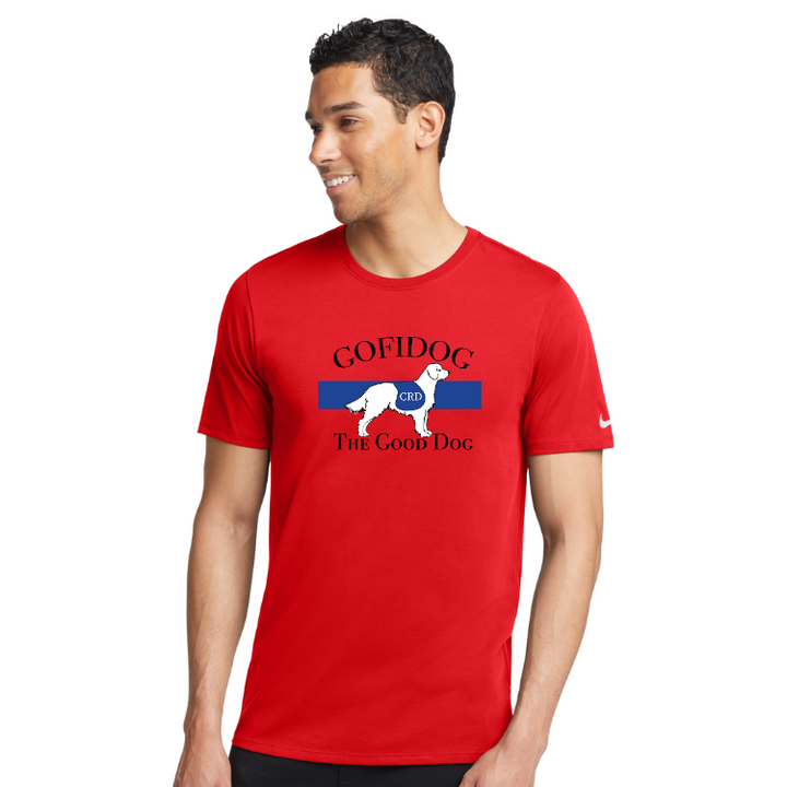 GOFI - Camiseta Nike Dri FIT de algodón/poliéster (NKBQ5231)