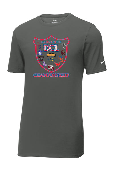 Campeonato de gimnasia DCL: camiseta de algodón y poliéster Nike Dri FIT (NKBQ5231)