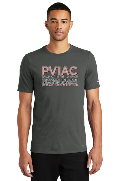 Campeonato de atletismo PVIAC: camiseta de algodón y poliéster Nike Dri FIT (NKBQ5231)