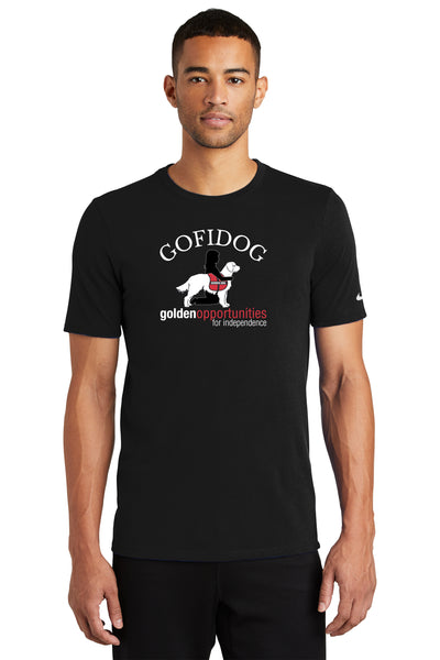 GOFI - Camiseta Nike Dri FIT de algodón/poliéster (NKBQ5231)
