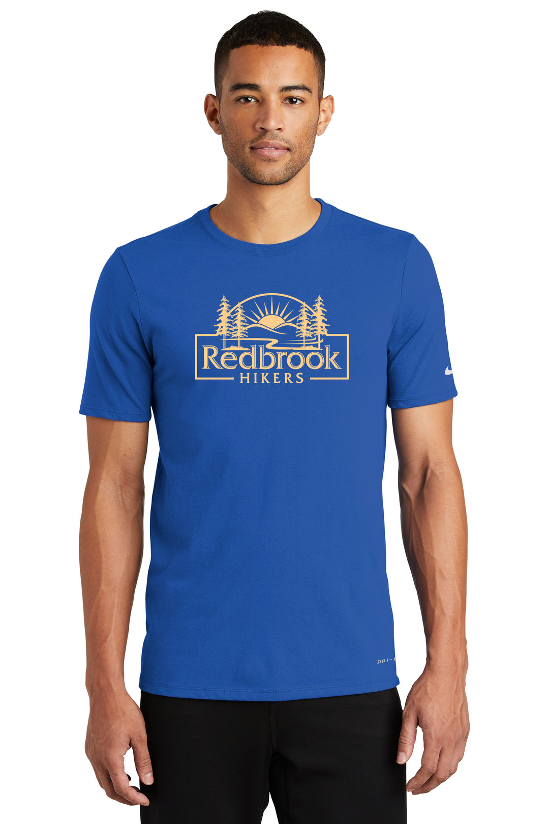 Camiseta de algodón y poliéster Nike Dri FIT de Redbrook Hikers (NKBQ5231)