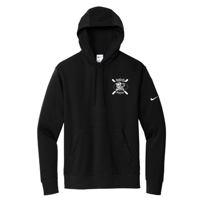Sudadera con capucha y logo Nike Club Fleece Sleeve del equipo Bishop Fenwick XC (NKDR1499)
