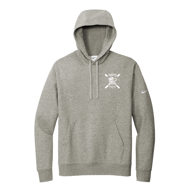 Newton South Alpine Ski - Nike Men's Club Fleece Pullover Hoodie (NKDR1499)