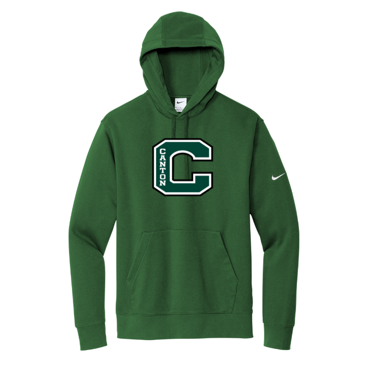 Sudadera con capucha y logo Nike Club Fleece Sleeve del equipo Bishop Fenwick XC (NKDR1499)