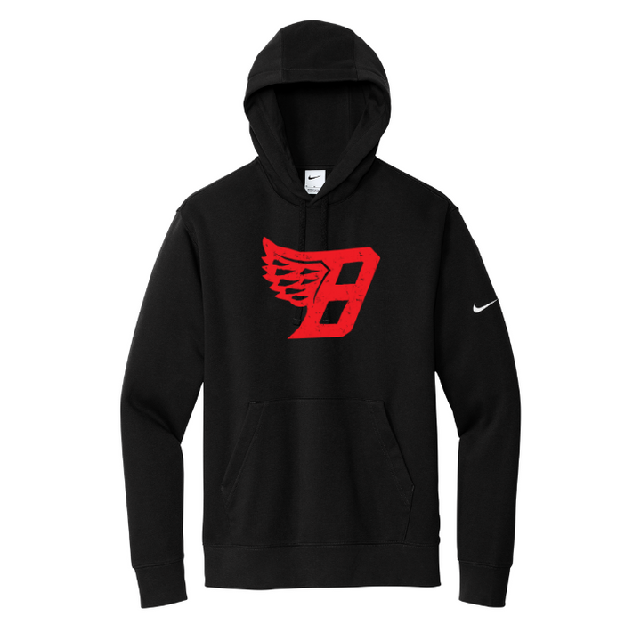 Branford Cross Country - Nike Club Fleece Sleeve Swoosh Pullover Hoodie (NKDR1499)