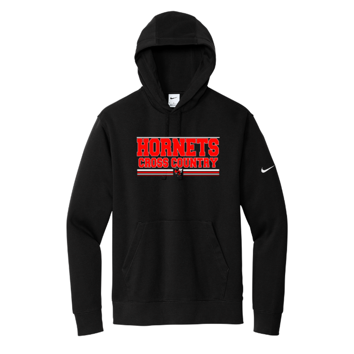 Branford Cross Country - Nike Club Fleece Sleeve Swoosh Pullover Hoodie (NKDR1499)