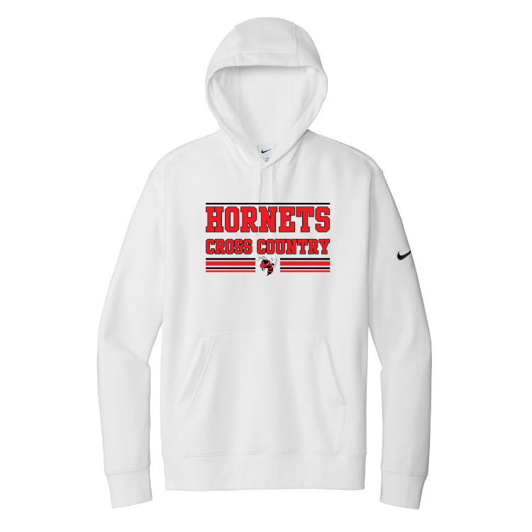 Branford Cross Country - Nike Club Fleece Sleeve Swoosh Pullover Hoodie (NKDR1499)