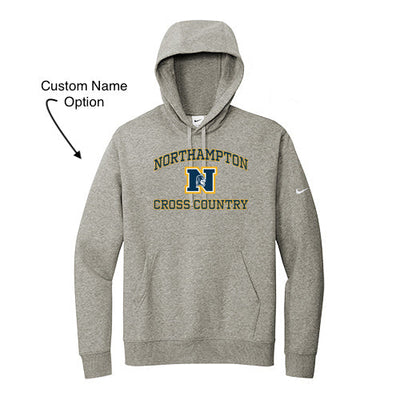 Sudadera con capucha y mangas de polar Nike Club Cross Country de Northampton (NKDR1499)