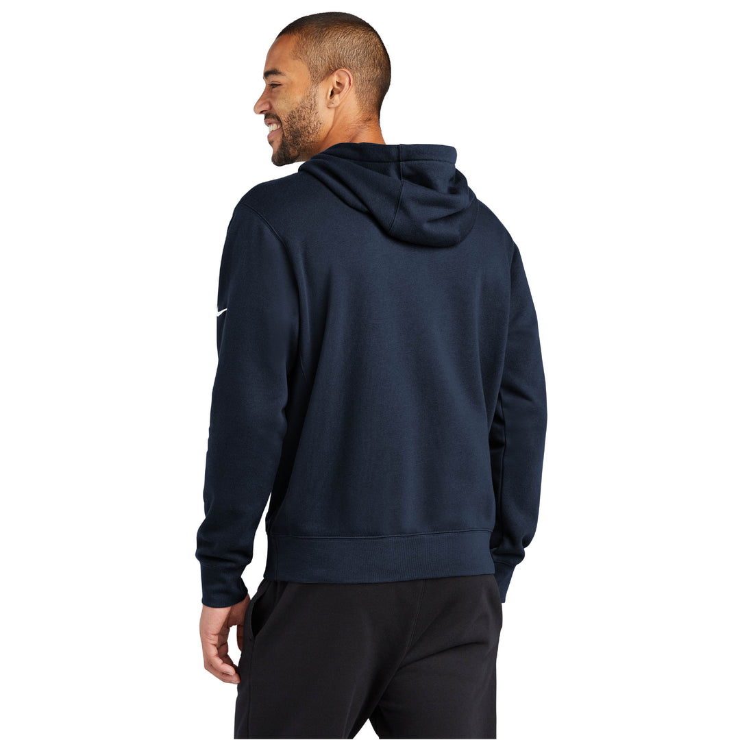 Sudadera con capucha y logo Nike Club Fleece Sleeve del equipo Bishop Fenwick XC (NKDR1499)