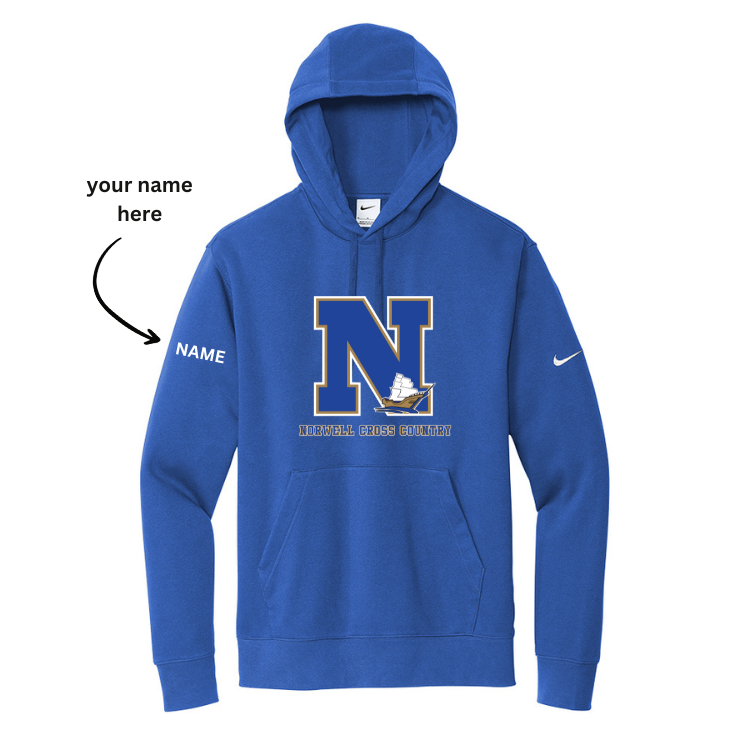 Norwell XC - Nike Club Fleece Sleeve Swoosh Pullover Hoodie (NKDR1499)