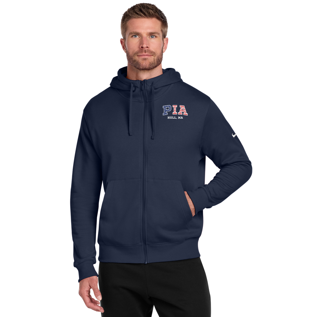 Pemberton Improvement Association- Nike Club Fleece Sleeve Swoosh Full-Zip Hoodie (NKDR1513)