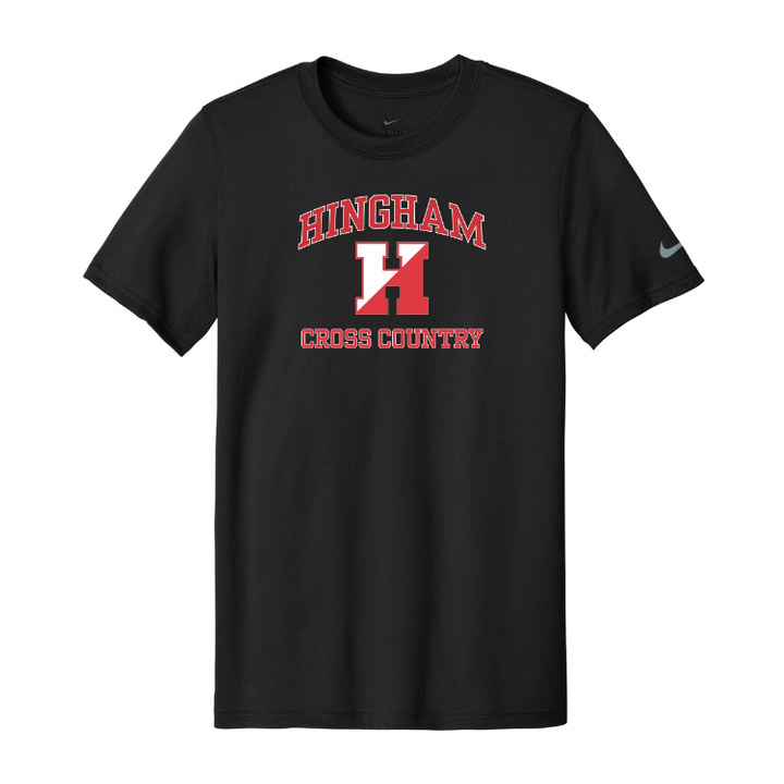 Hingham Youth XC & TF - Men's Nike Swoosh Sleeve rLegend Tee (NKDX8730)