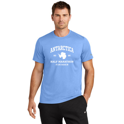 Maratón de la Antártida - Camiseta Nike Team rLegend Valor Azul para hombre (NKDX8734)