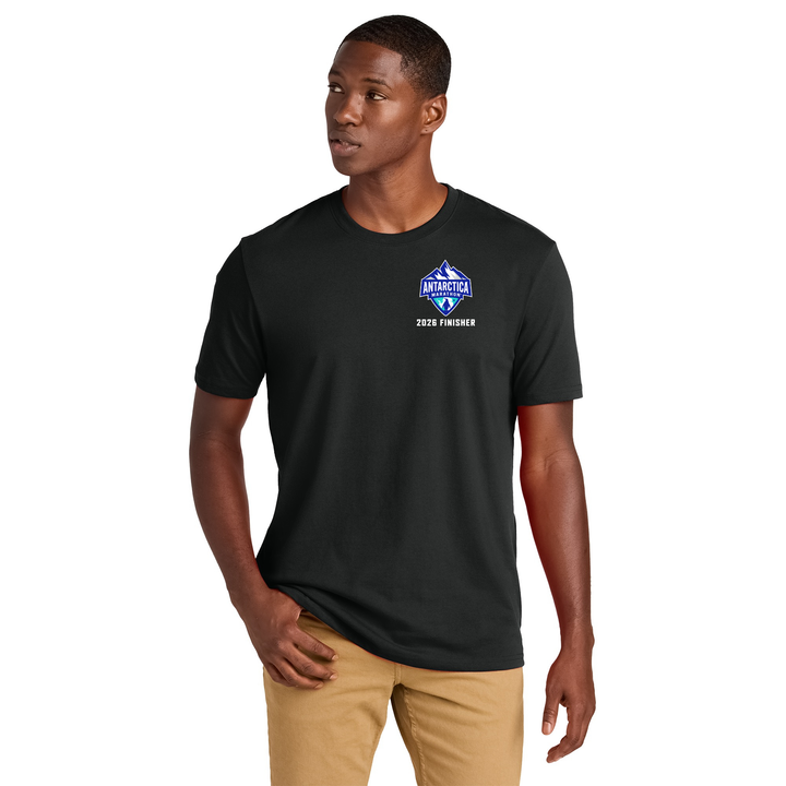 Antartica Marathon Finisher - Nike Men's Team rLegend Tee Black (NKDX8730)