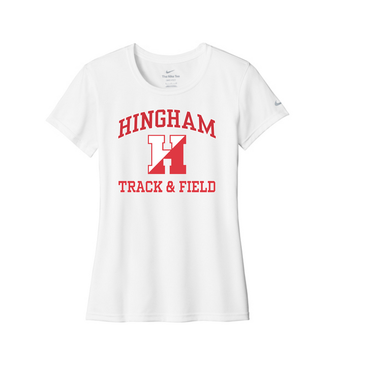 Hingham Youth XC & TF - Women's Nike Swoosh Sleeve rLegend Tee (NKDX8734)