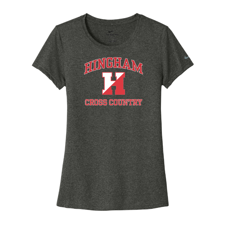 Hingham Youth XC & TF - Women's Nike Swoosh Sleeve rLegend Tee (NKDX8734)