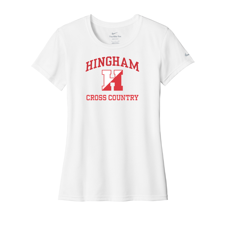 Hingham Youth XC & TF - Women's Nike Swoosh Sleeve rLegend Tee (NKDX8734)