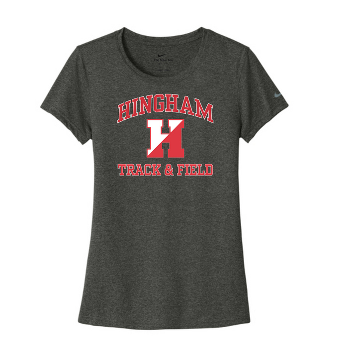 Hingham Youth XC & TF - Women's Nike Swoosh Sleeve rLegend Tee (NKDX8734)