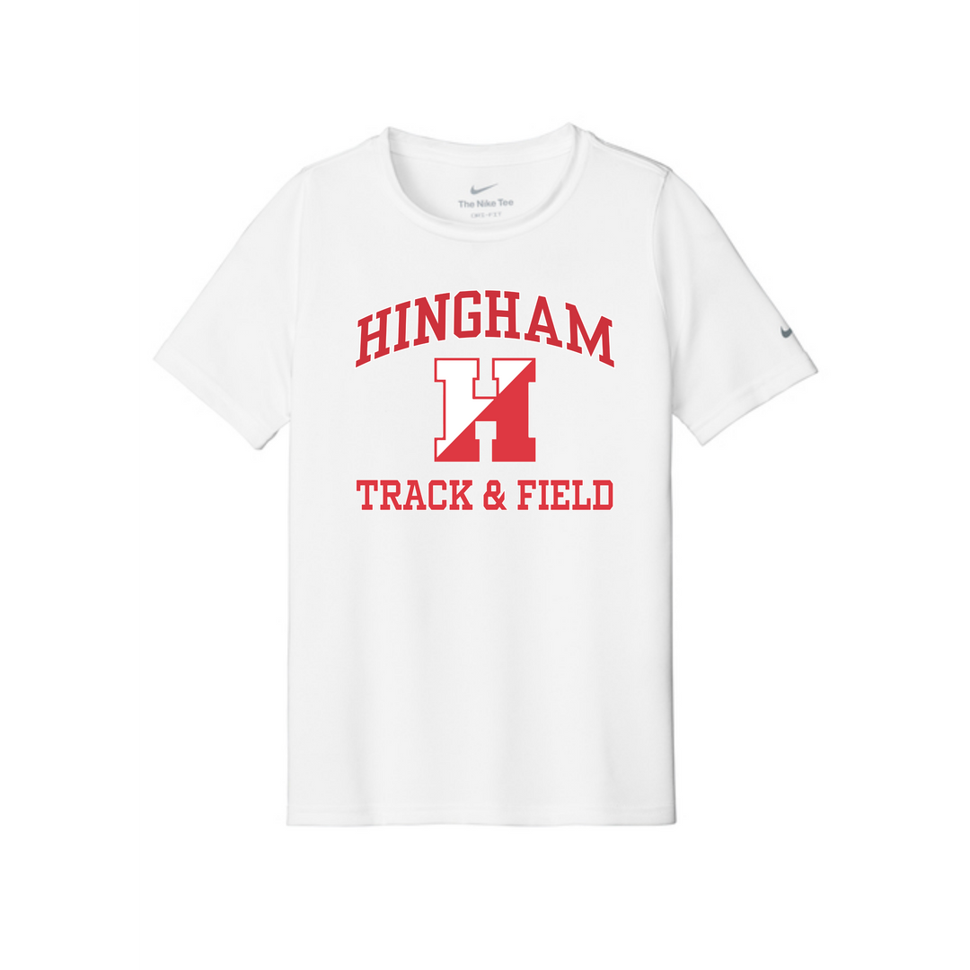 Hingham Youth XC & TF - YOUTH Nike Swoosh Sleeve rLegend Tee (NKDX8787)
