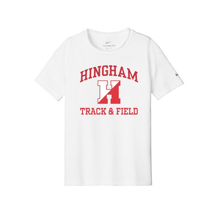 Hingham Youth XC & TF - YOUTH Nike Swoosh Sleeve rLegend Tee (NKDX8787)