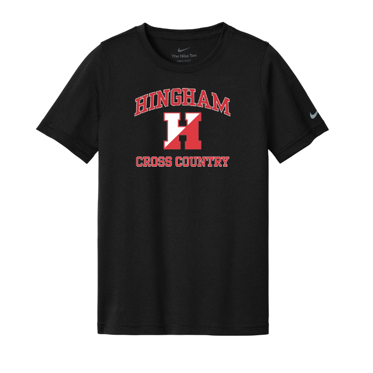 Hingham Youth XC & TF - YOUTH Nike Swoosh Sleeve rLegend Tee (NKDX8787)