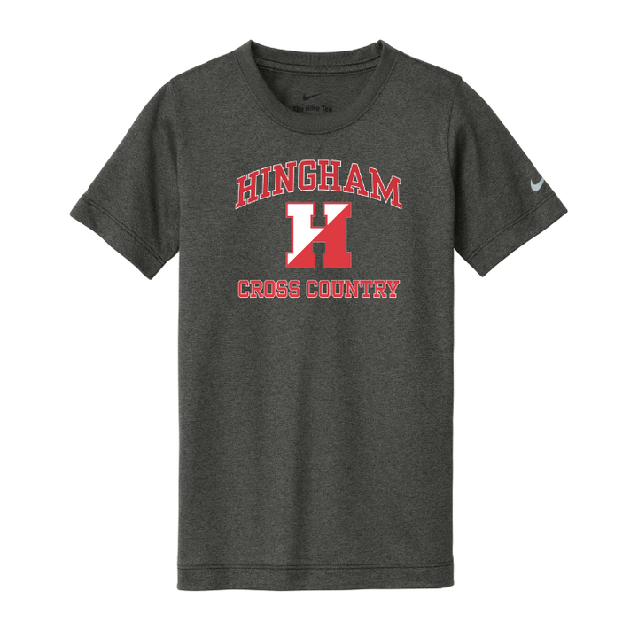 Hingham Youth XC & TF - YOUTH Nike Swoosh Sleeve rLegend Tee (NKDX8787)