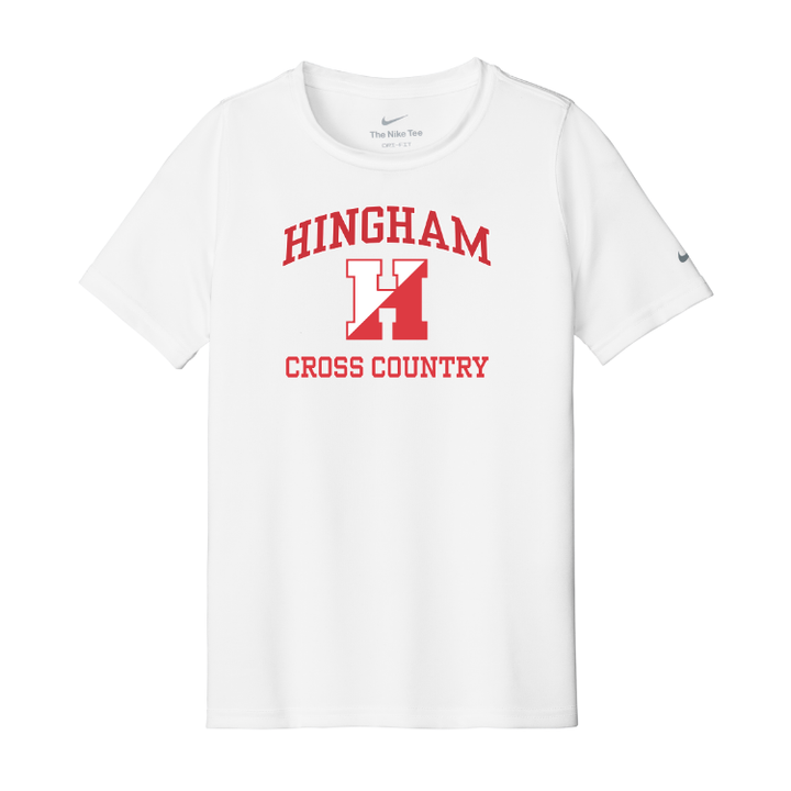 Hingham Youth XC & TF - YOUTH Nike Swoosh Sleeve rLegend Tee (NKDX8787)
