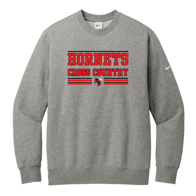 Sudadera unisex de cuello redondo de tejido polar Nike Club Cross Country de Branford (NKFD9863)