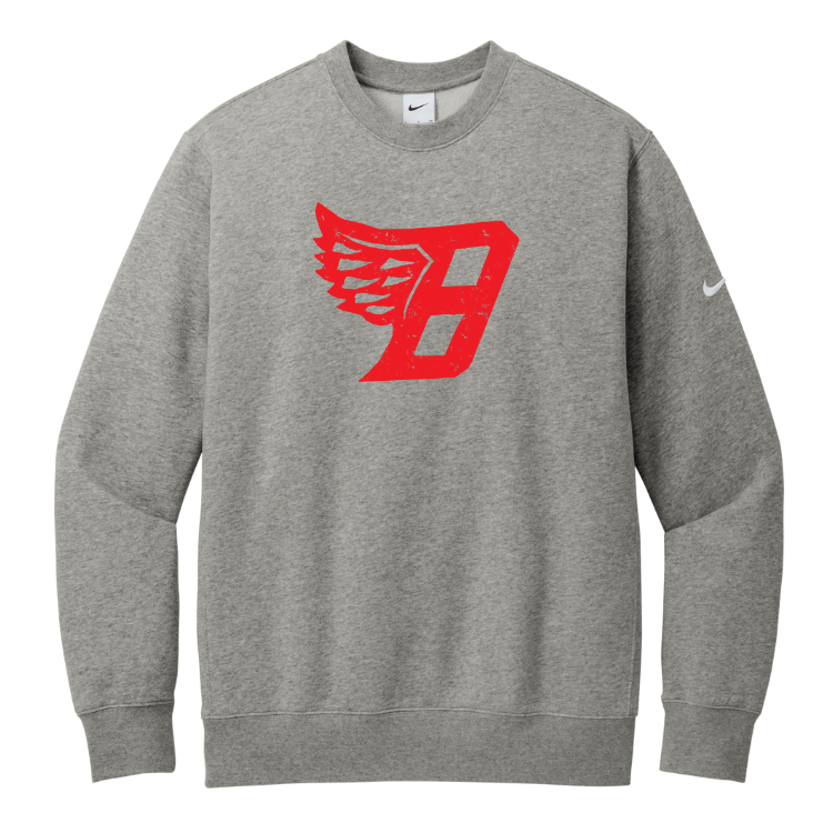 Branford Cross Country - Nike Club Fleece Unisex Crewneck (NKFD9863)