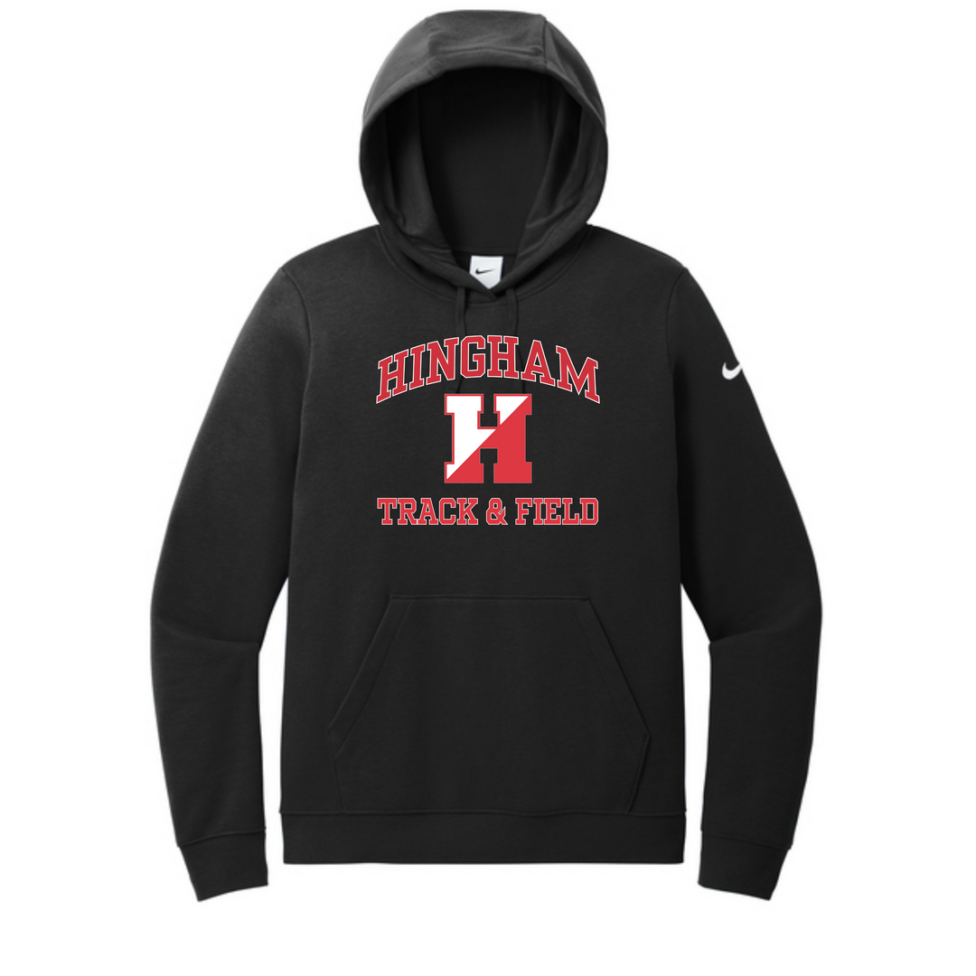 Hingham Youth XC & TF - Women's Nike Club Fleece Pullover Hoodie (NKFD9889)