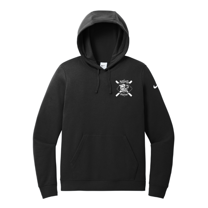 Newton South Alpine Ski - Nike Women's Club Fleece Pullover Hoodie (NKFD9889)