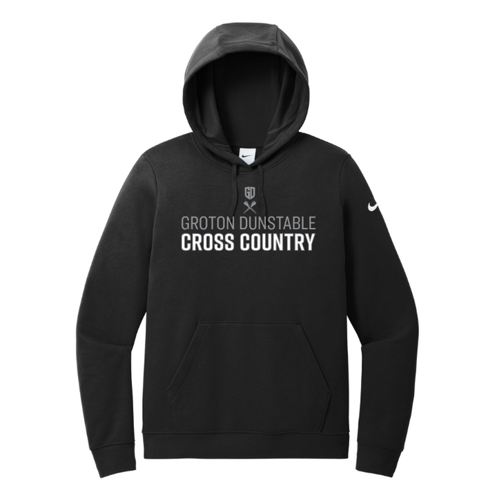 Groton Dunstable Cross Country - Nike Women's Club Fleece Pullover Hoodie (NKFD9889)