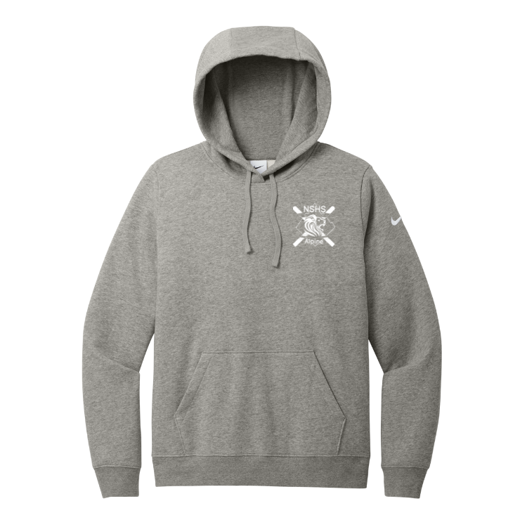 Newton South Alpine Ski - Nike Women's Club Fleece Pullover Hoodie (NKFD9889)