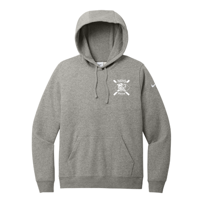 Sudadera con capucha y logo Nike Club Fleece Sleeve del equipo Bishop Fenwick XC (NKDR1499)