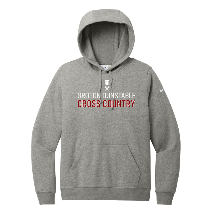 Groton Dunstable Cross Country - Nike Women's Club Fleece Pullover Hoodie (NKFD9889)