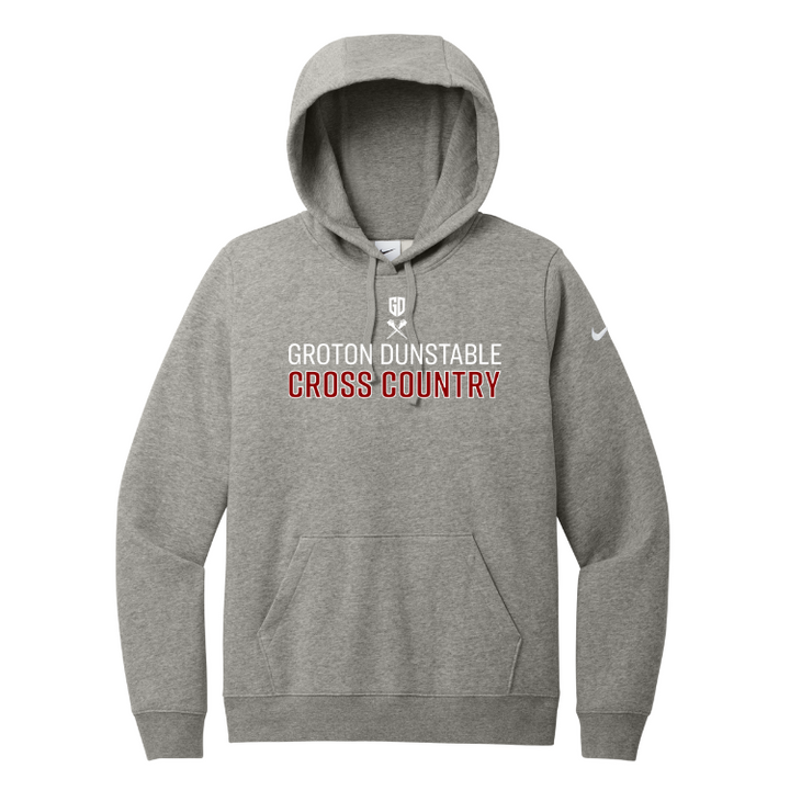 Groton Dunstable Cross Country - Nike Women's Club Fleece Pullover Hoodie (NKFD9889)