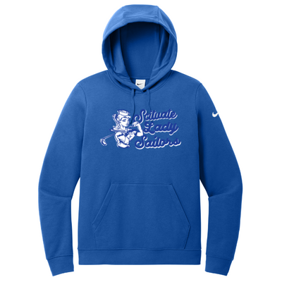 Sudadera con capucha y logo Nike Club Fleece Sleeve del equipo Bishop Fenwick XC (NKDR1499)