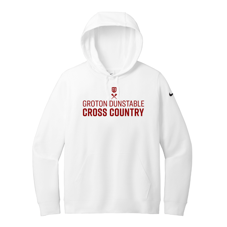 Groton Dunstable Cross Country - Nike Women's Club Fleece Pullover Hoodie (NKFD9889)