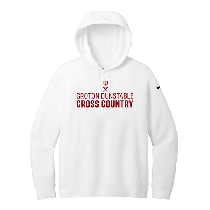 Groton Dunstable Cross Country - Nike Women's Club Fleece Pullover Hoodie (NKFD9889)