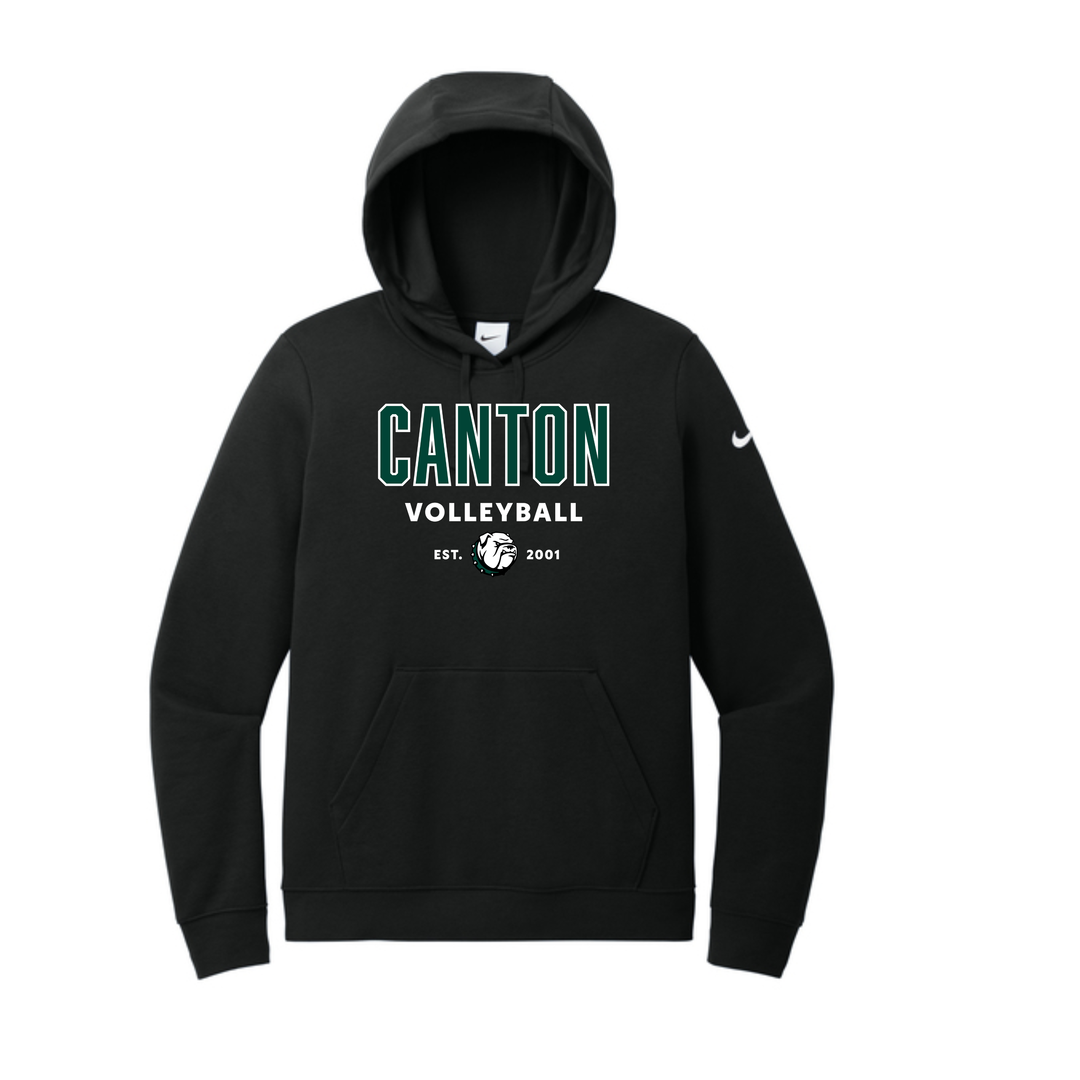 Canton Volleyball - Nike Women's Club Fleece Pullover Hoodie (NKFD9889)