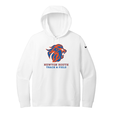 Newton South Track and Field - Nike Women's Club Fleece Pullover Hoodie (NKFD9889)