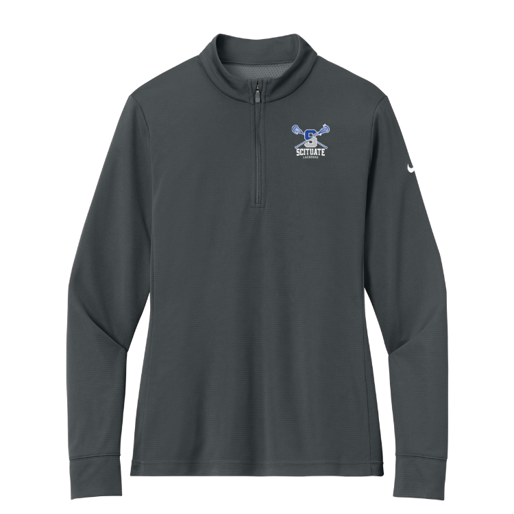 Scituate Lacrosse - Nike Women's Essential 1/2-Zip Cover-Up (NKHM7969)